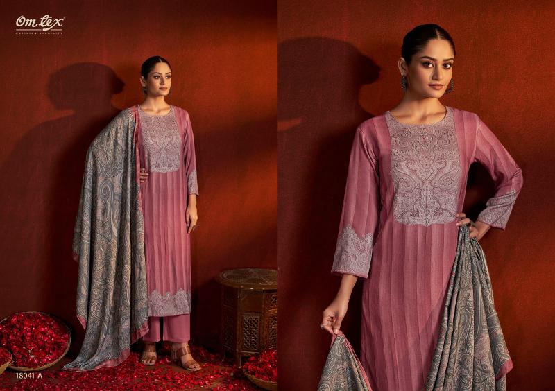 Omtex kaveesha ambala gotta patti work dress materials wholesale